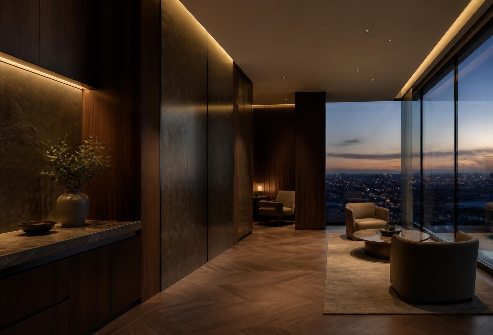 Quiet consultation suite in a contemporary specialist practice